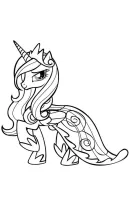 My little pony kleurplaat 14